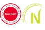 Logo TourCert, Nachhaltiges Reiseziel