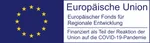 Logo des Europäischen Fonds für regionale Entwicklung (EFRE), REACT-EU